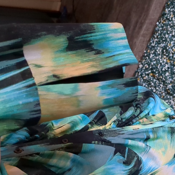 Future Collective Semi-Sheer Button-Down - Picture 6 of 6